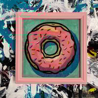 Donut- Glass frame