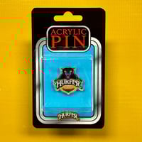 Image 1 of Hurfer panther logo - acrylic pin