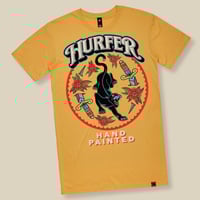 Image 1 of Crawling Panther- Mustard T-shirt