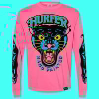 Image 1 of Panther Long sleeve- Crunchberry