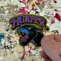 Image 2 of Panther- Side Profile Glitter Sticker