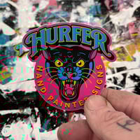 Panther Face Sticker