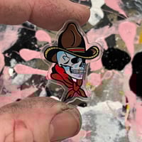Image 2 of Cowboy- Acrylic Pin