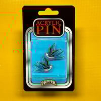 Image 1 of Pins- Pair of Birds