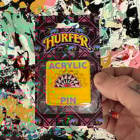 Image 1 of Spiderweb- Acrylic Pin