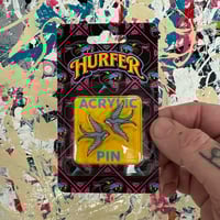 Image 1 of Swallows 2.0 Acrylic Pin