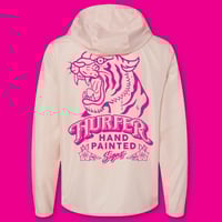Image 3 of Tiger- Light Pink WIndbreaker