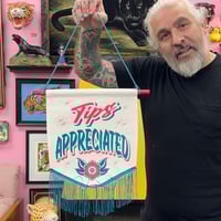 Tips Appreciated Pink- Pennant