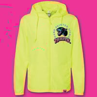 Image 3 of Panther- Neon Yellow Windbreaker