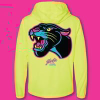 Image 2 of Panther- Neon Yellow Windbreaker